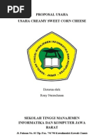 Download Proposal Usaha Creamy Sweet Corn Cheese by Andra Pratama SN91314536 doc pdf