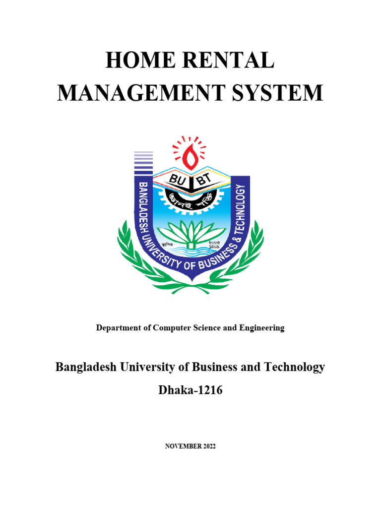 Home Rental Management System | PDF | Databases | Software Testing