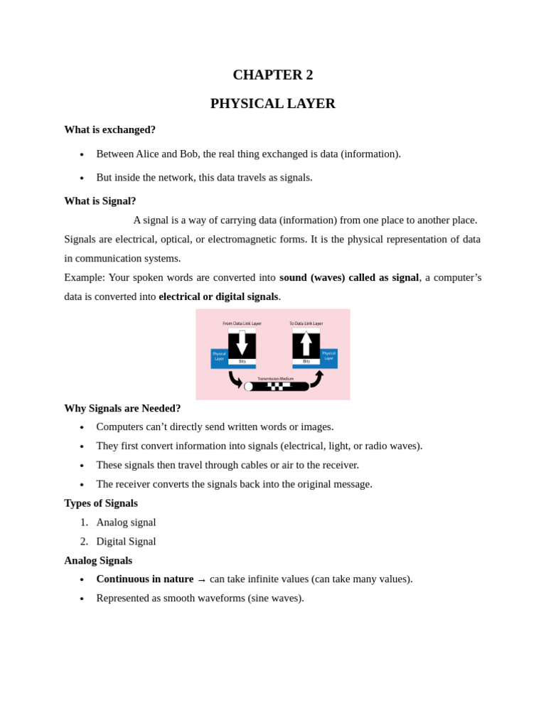 Understanding Data Signals in Networks | PDF