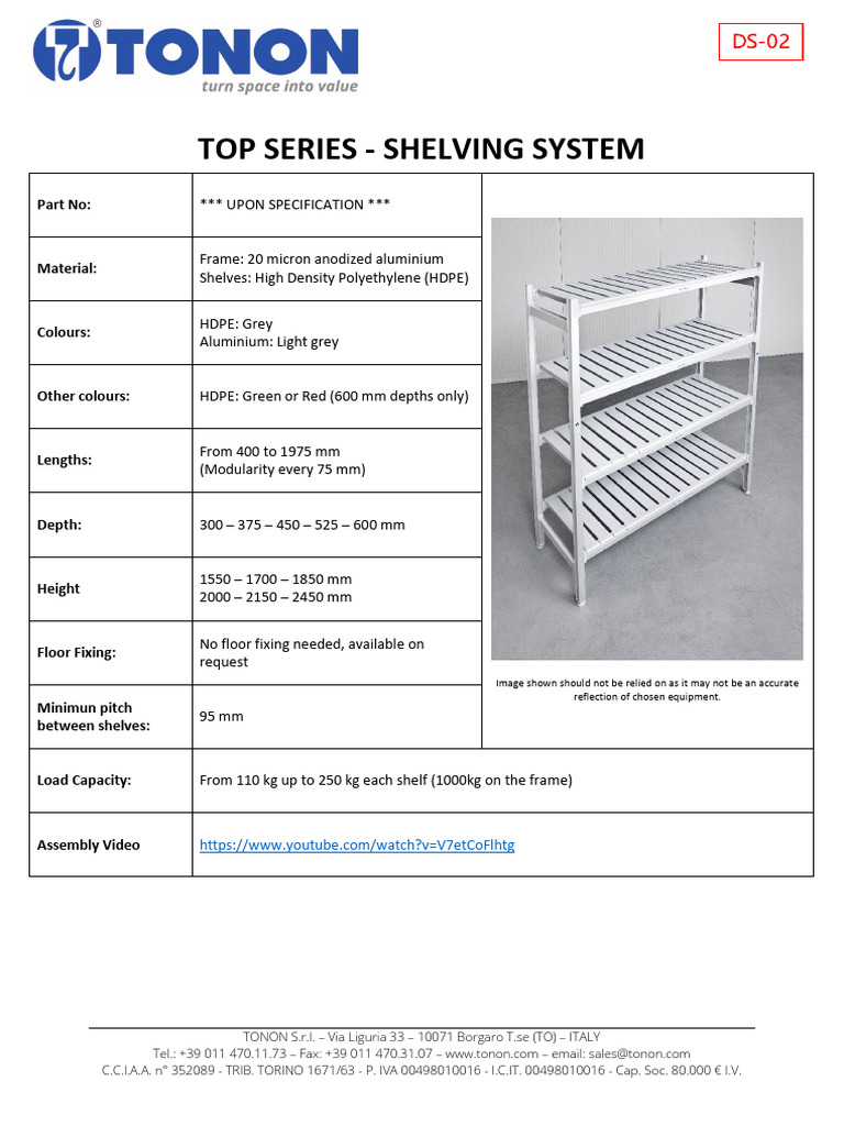 DS-02 Utility Racks | PDF