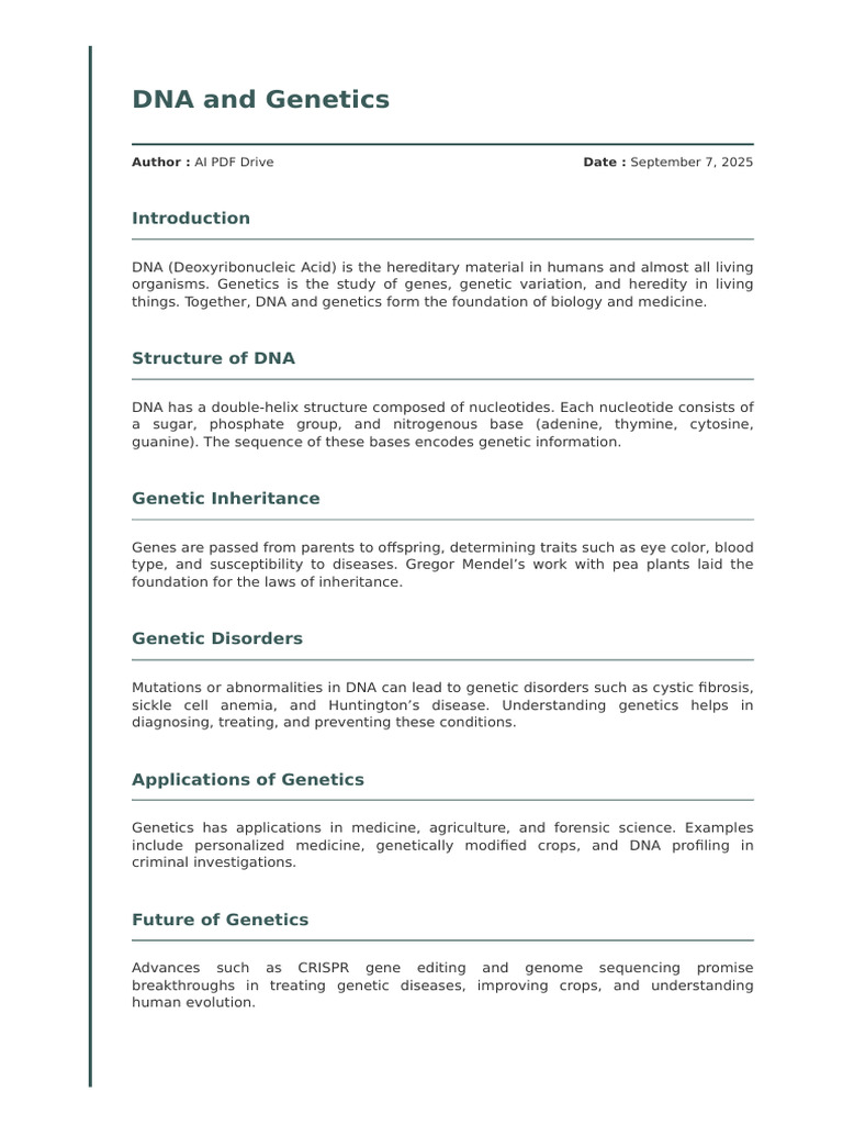 Generated | PDF