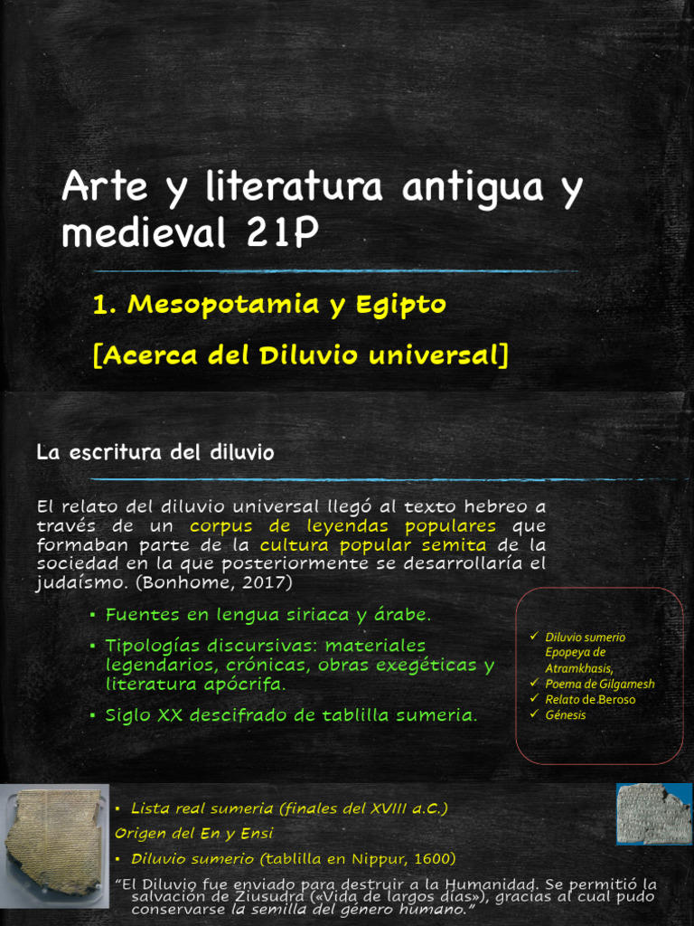 Sobre El Diluvio | PDF | Mito de la inundación | Mesopotamia