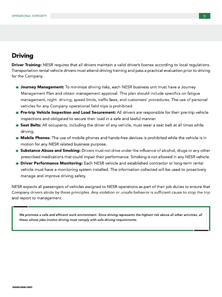 Driving Policy | PDF