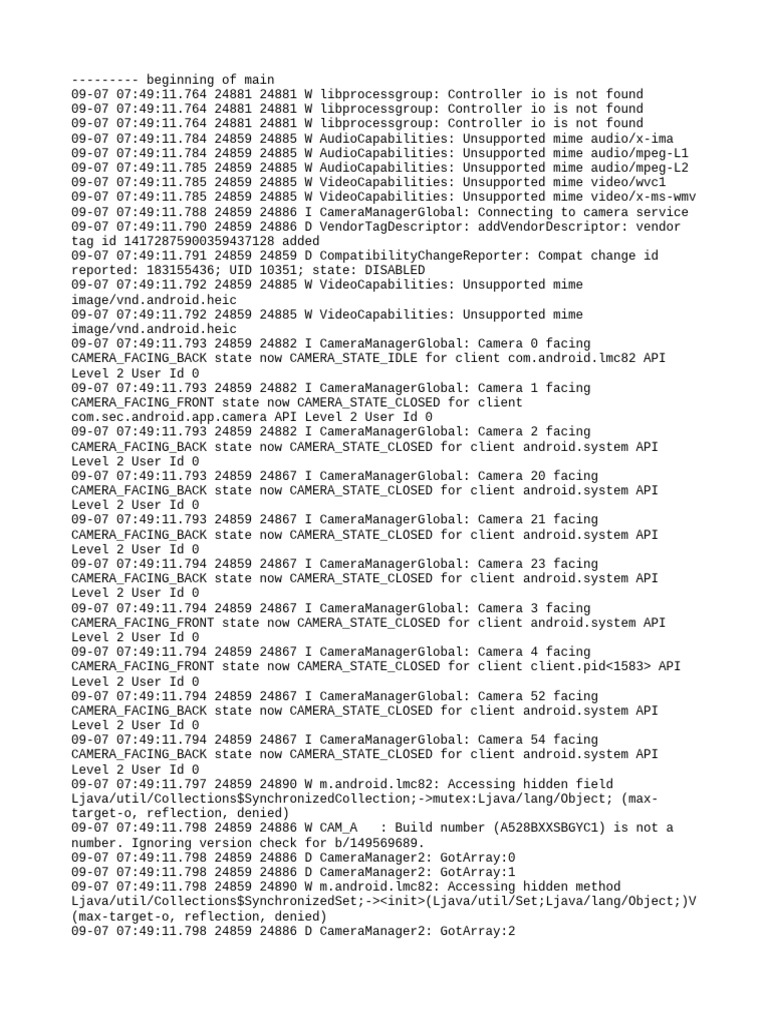Log Cat 1757209751747 | PDF | Computing | Computer Programming