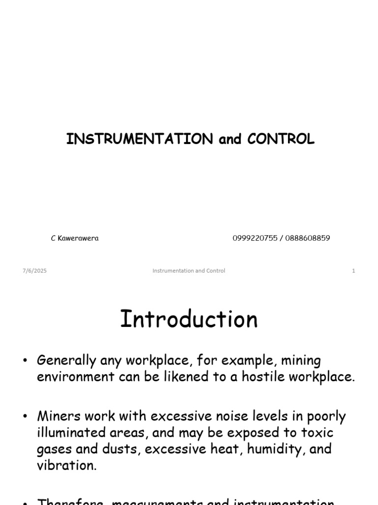 Instrumentation and Control 2025 | PDF | Accuracy And Precision ...
