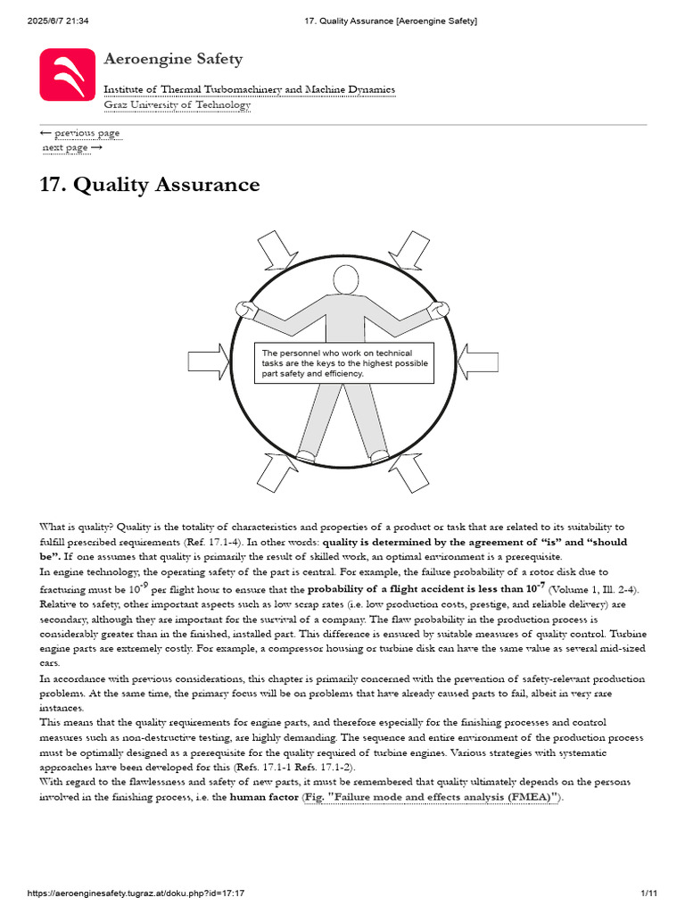 Aeroengine Quality Assurance Standards | PDF | Engineering Tolerance ...