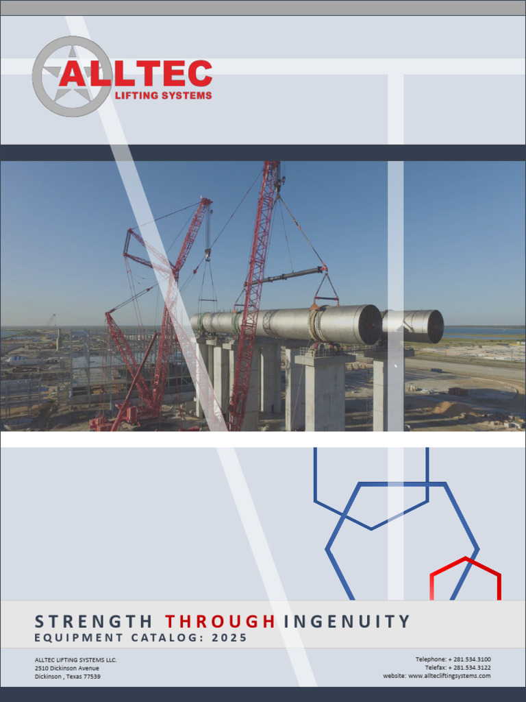 Alltec Lifting Systems Equipment Catalog 2025 | PDF | Scaffolding ...