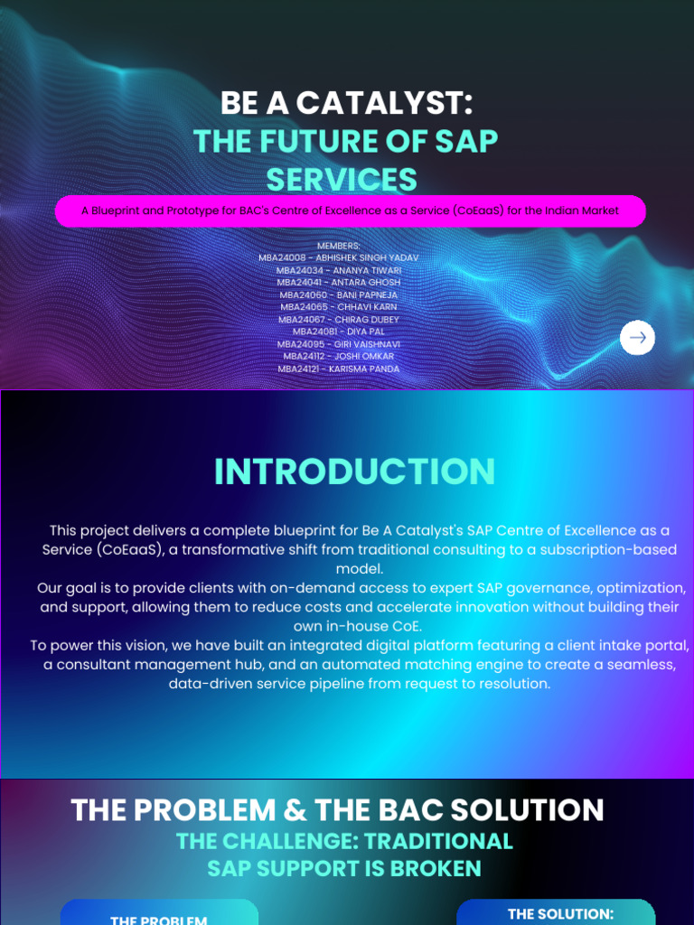 Black and Blue Modern IT Solutions & Technology Presentation | PDF ...