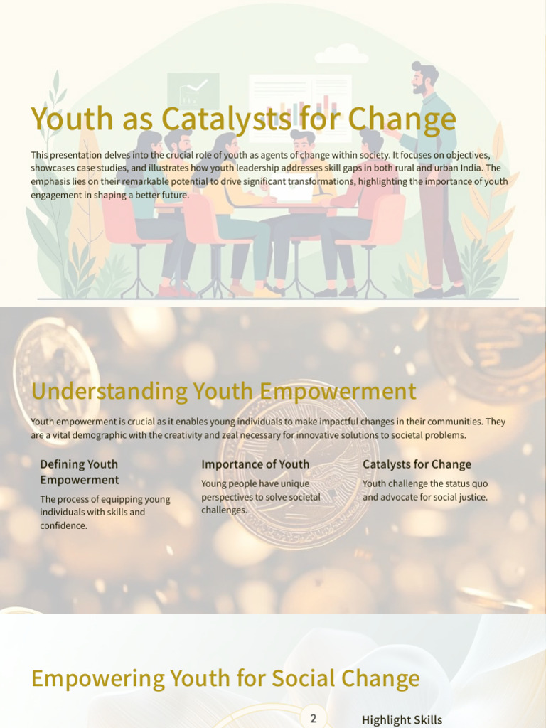 Youth as Catalysts for Social Change | PDF | Empowerment | Leadership