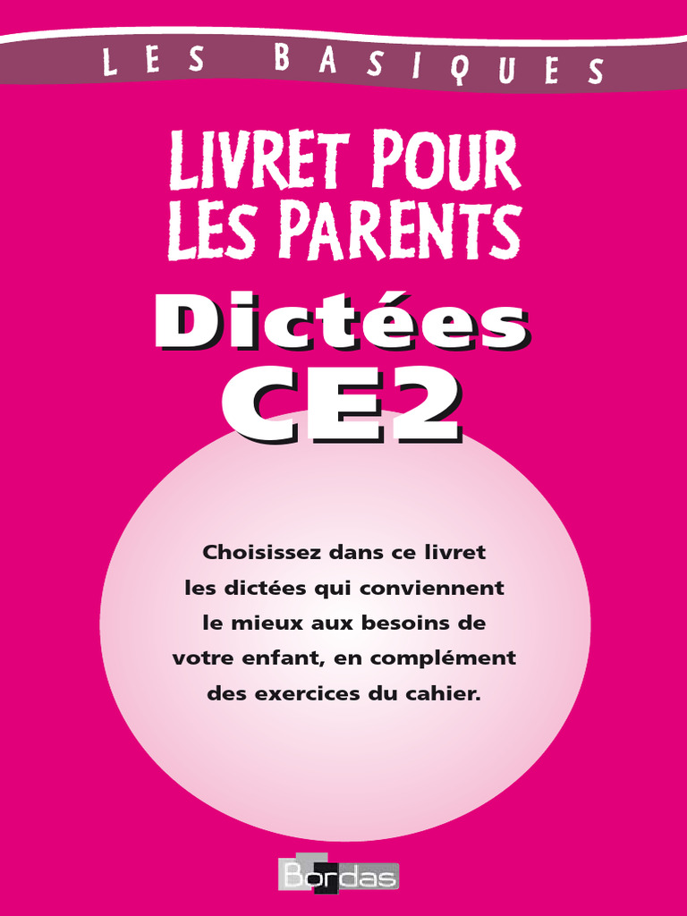 Ce2 Dictée | PDF | Amphibiens