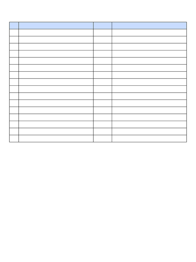 Component List for Braille Project | PDF