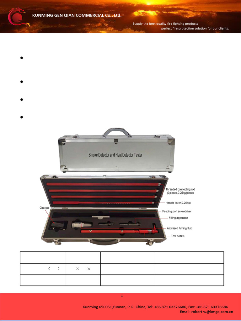 Integrated Smoke and Heat Detector Tester | PDF | Sensor | Smoke