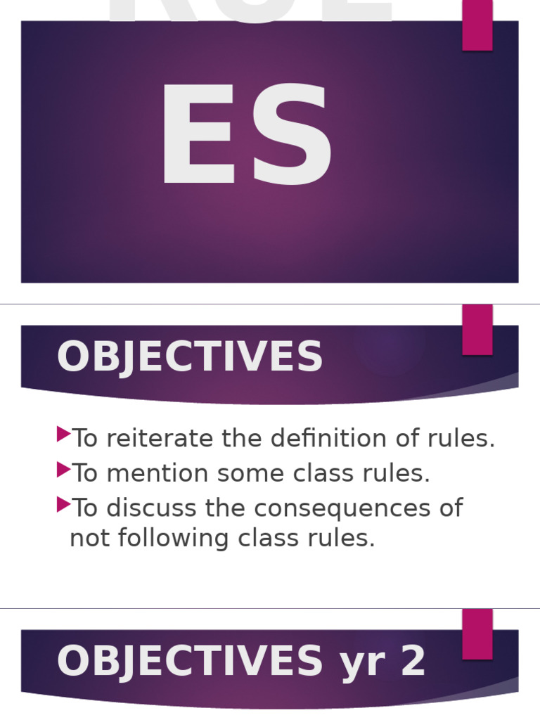 RULES | PDF