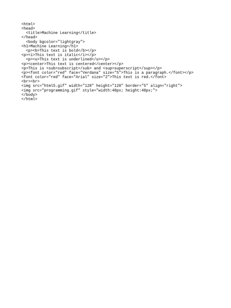 Practical 1 | PDF