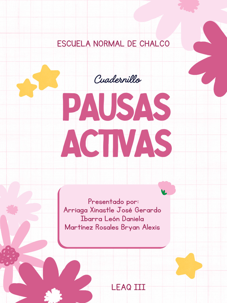 Beneficios de las Pausas Activas en el Aula | PDF | Las emociones ...