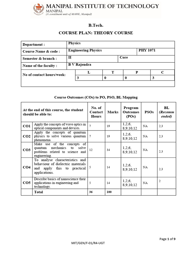 Phy Sem1 | PDF | Laser | Quantum Mechanics
