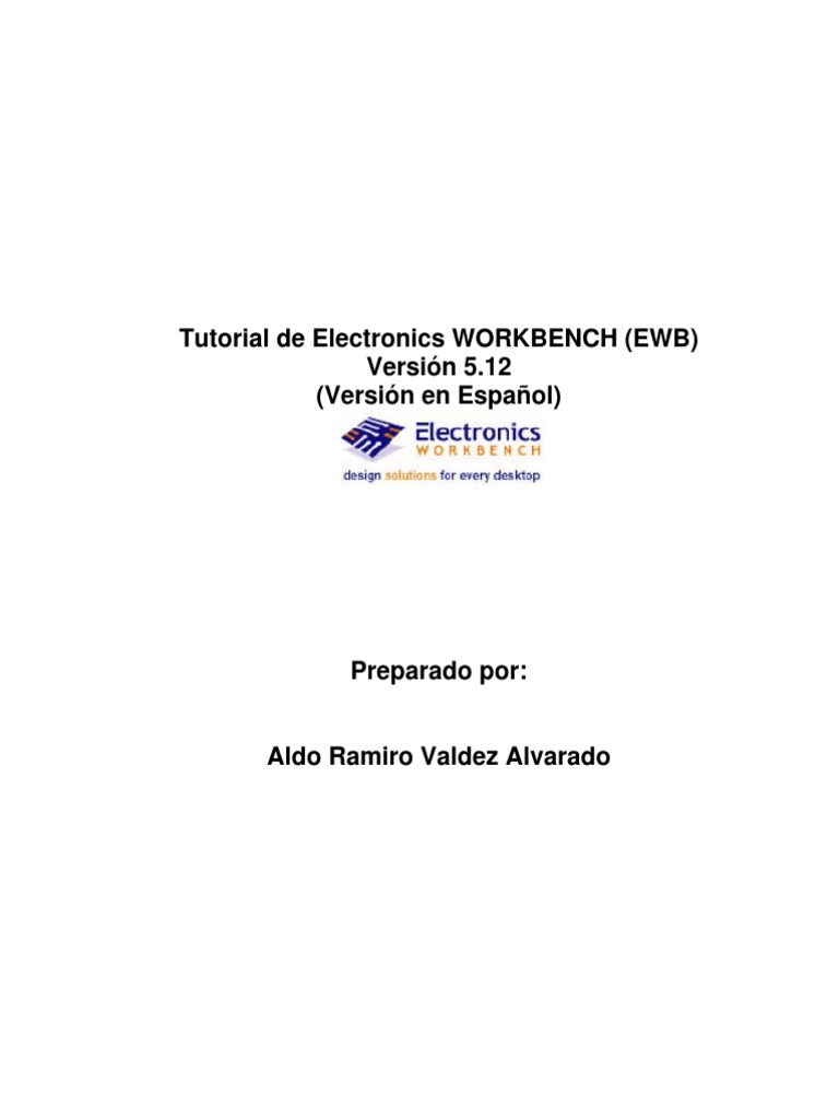Tutorial de Electronics WORKBENCH | PDF | Puerta lógica | Transistor