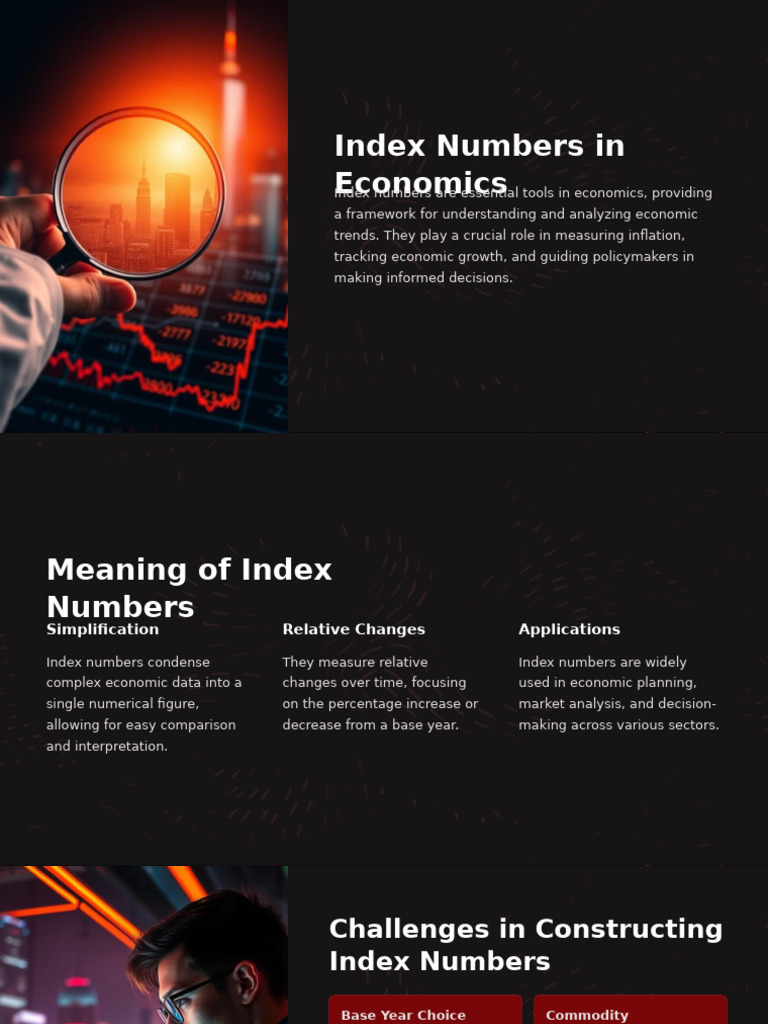 Understanding Index Numbers in Economics | PDF | Cost Of Living | Index ...