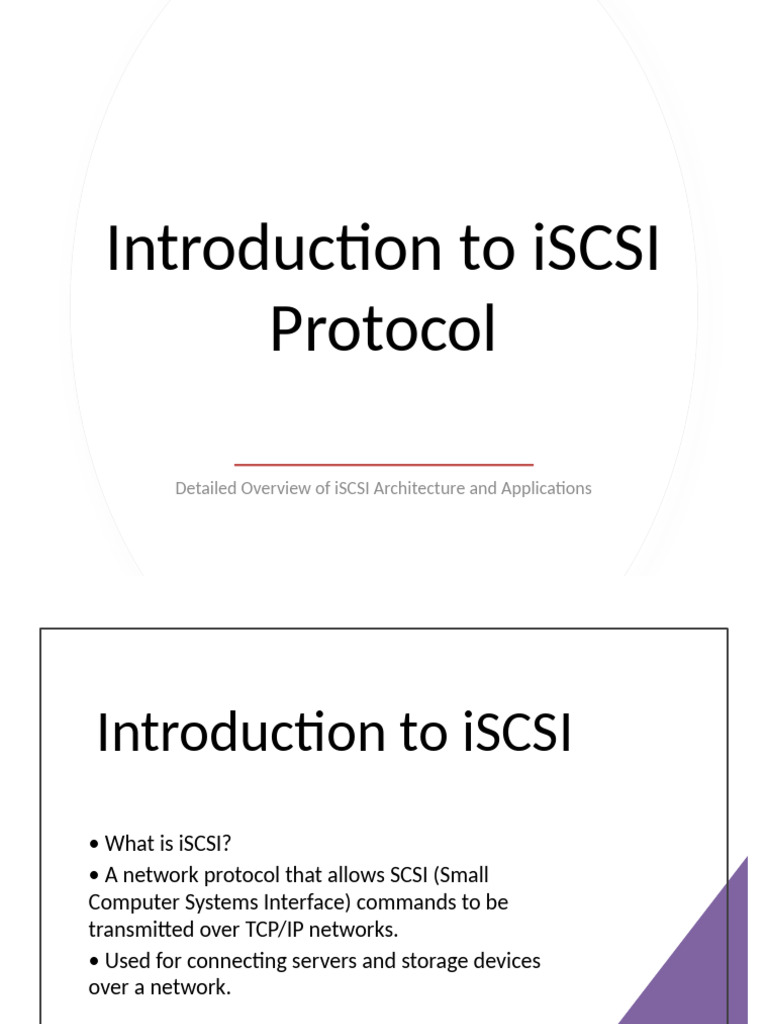 Iscsi - Protocol - Presentation Course Overview of Dell Course With ...