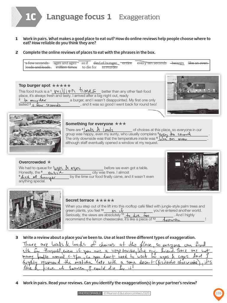 Exaggeration in Restaurant Reviews | PDF