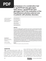 Canine ACTH Stimulation Test Protocol | PDF | Health Care | Medical ...