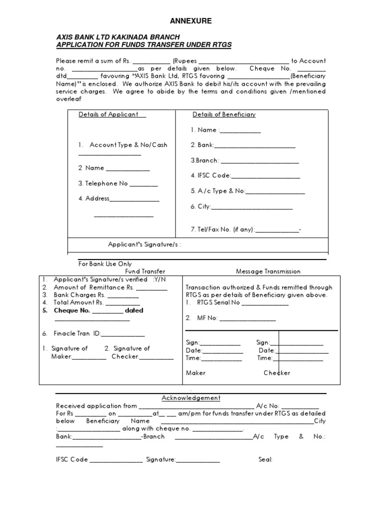 Axis Bank Cbdt E-payment Request Form Pdf