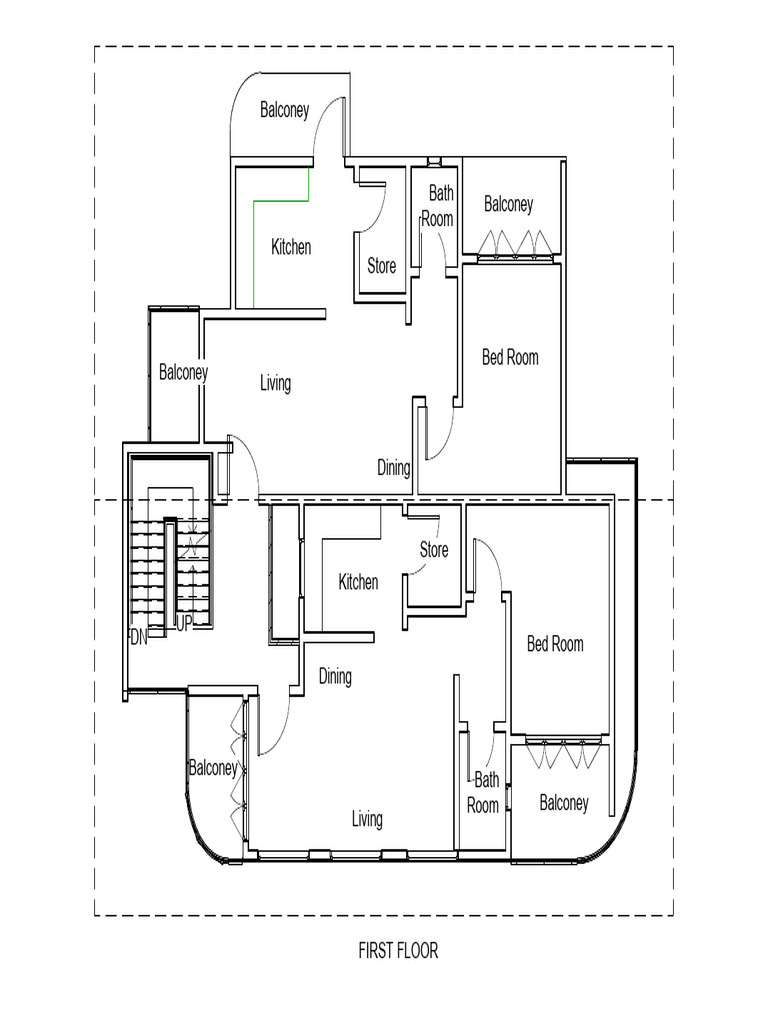 First Floor House Plan Layout | PDF