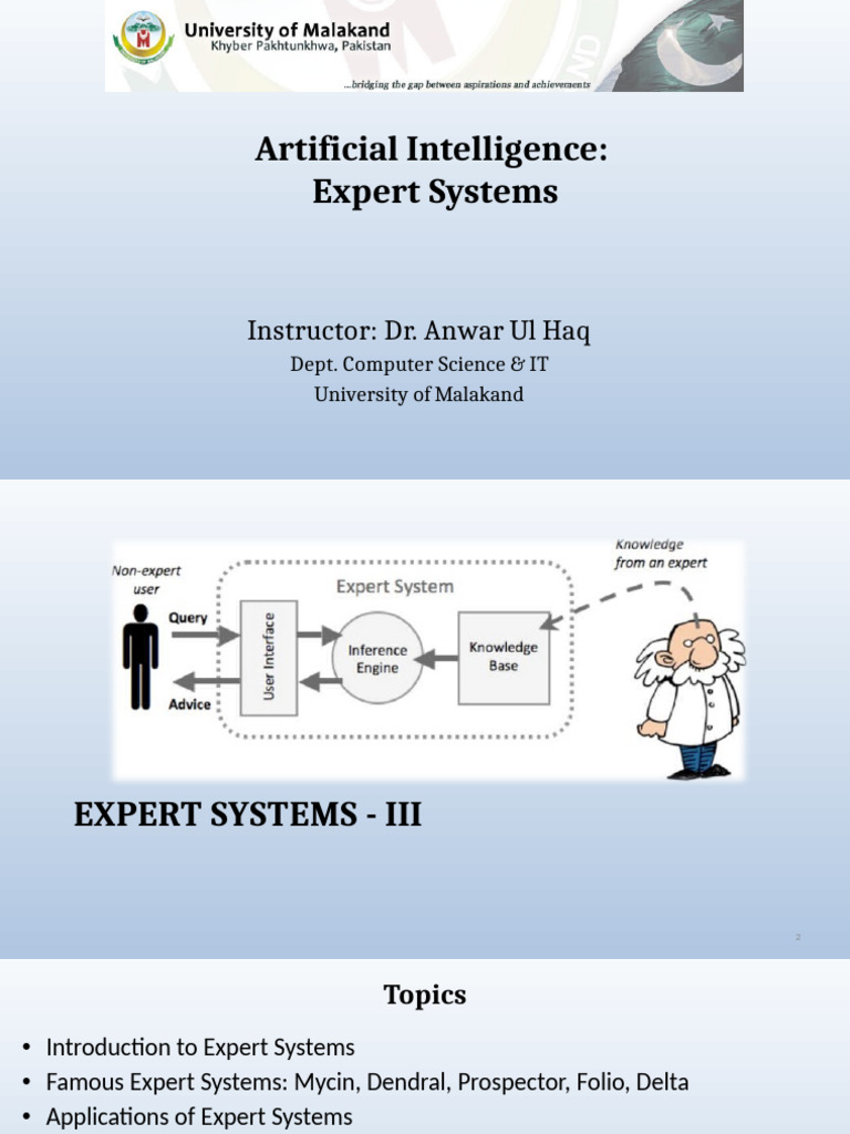 04 Expert Sysetms 2022 | PDF | Expert | Inference