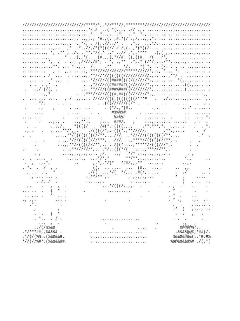 Ascii Art | PDF
