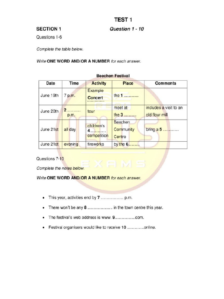 V1 Test 1 | PDF