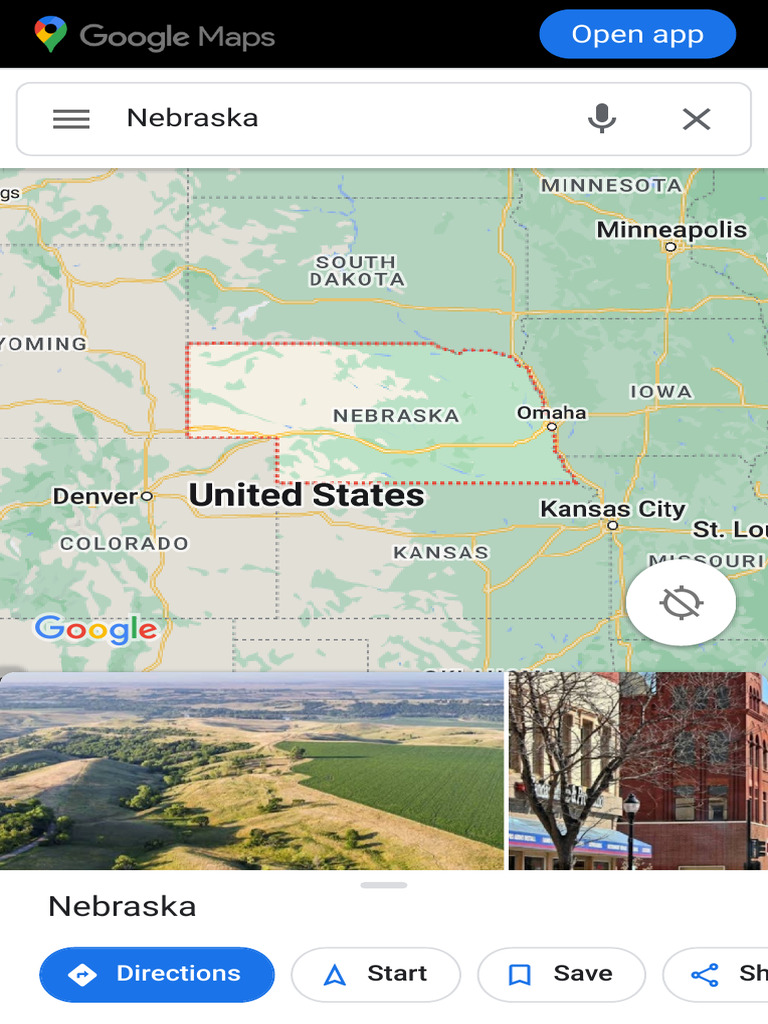 Nebraska - Google Maps | PDF