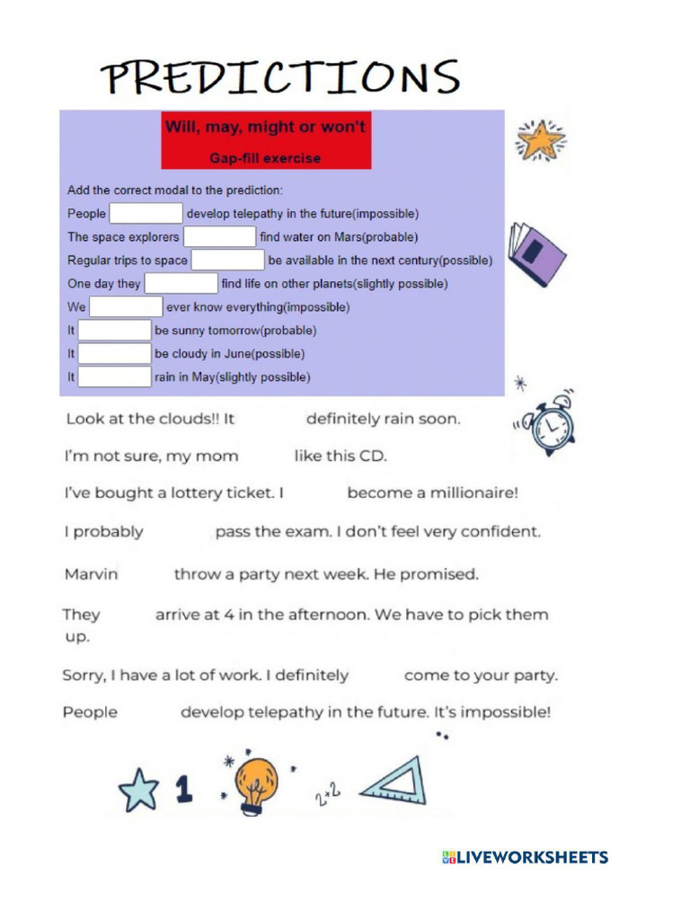 Worksheet 775658 | PDF