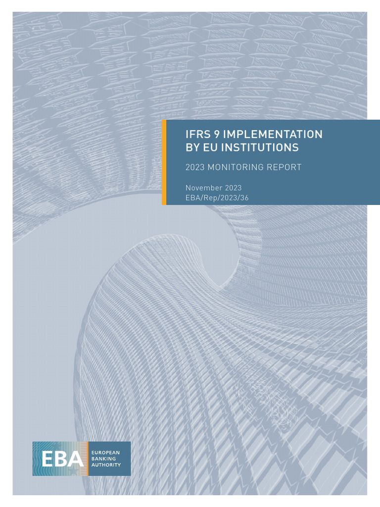 Final Report On IFRS9 Implementation by EU Institutions EBA - Rep ...