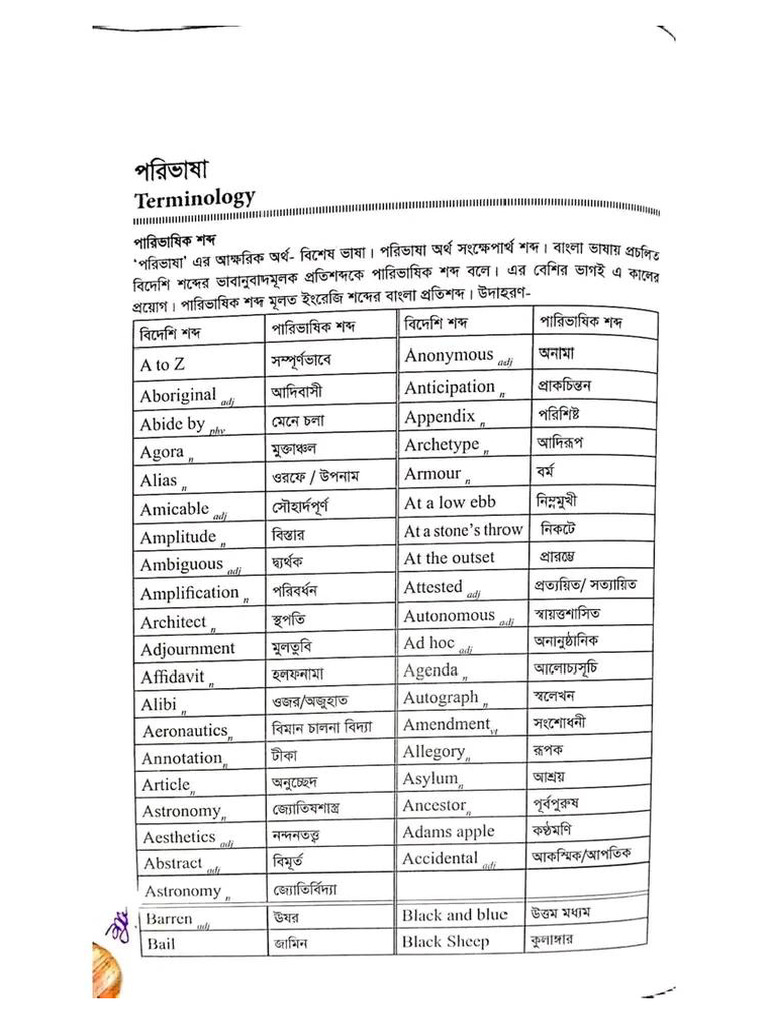 Terminology | PDF