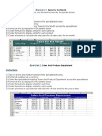 Basic Spreadsheet Concepts