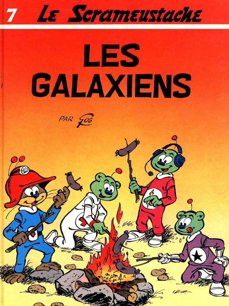 BANDE DESSINEE KHENA Et Le SCRAMEUSTACHE - 07 - Les Galaxiens | PDF
