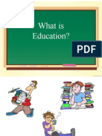 What Is Education?