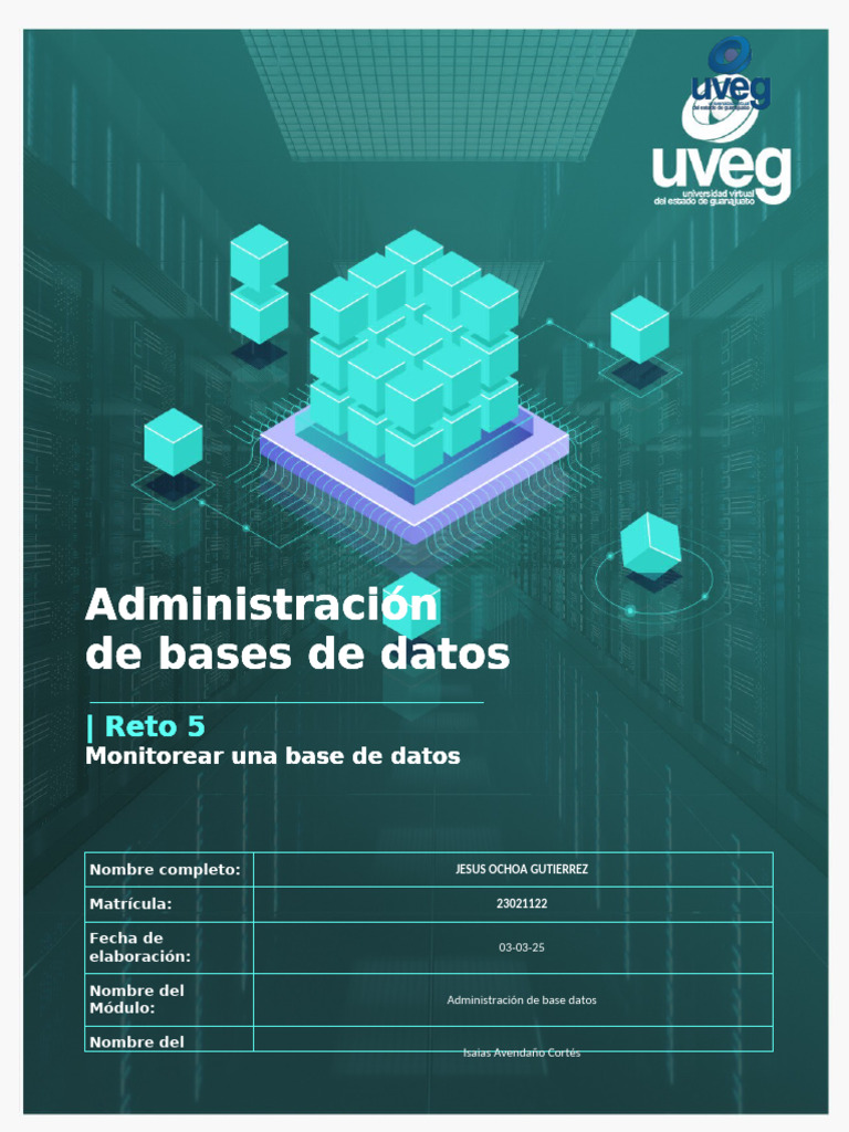 Monitoreo de Bases de Datos en MySQL | PDF | Mi sql | Servidor ...