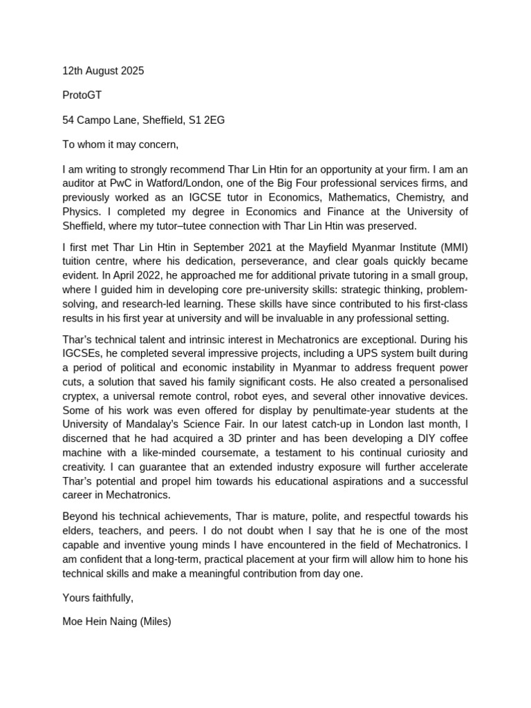 Thar's Satisfactory Reference | PDF