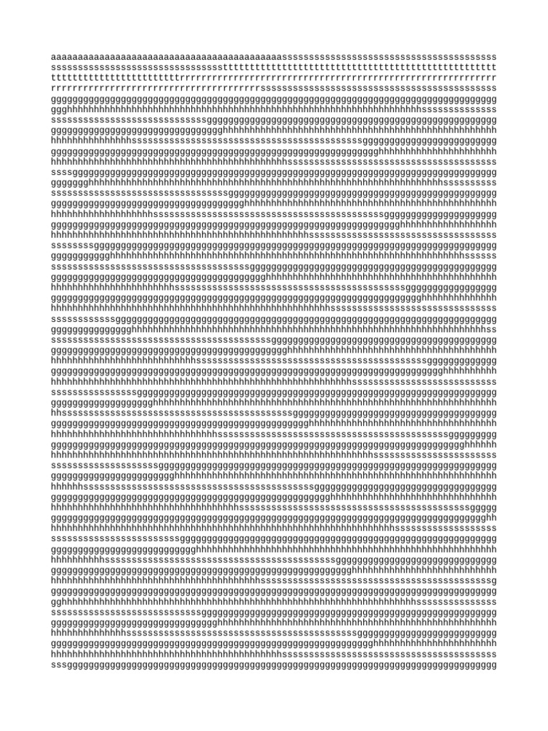 Text Pattern Analysis Document | PDF