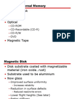 Magnetic Disk: Types of External Memory