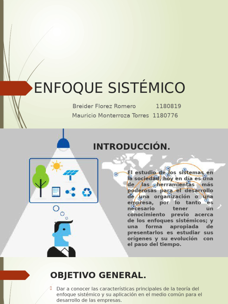 Enfoque Sistémico en Empresas Modernas | PDF | Sistema | Cibernética