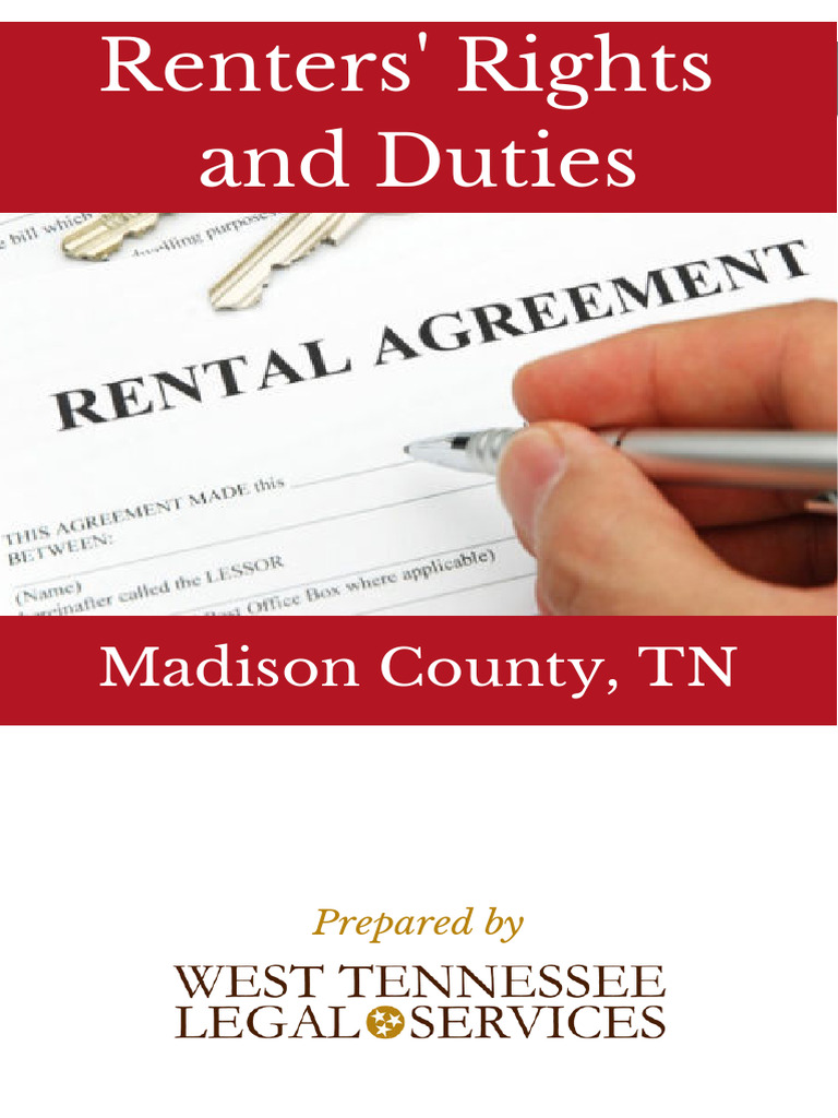 TN Renters' Rights and Responsibilities | PDF | Landlord | Lease