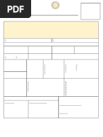 Personal Dossier Template | PDF