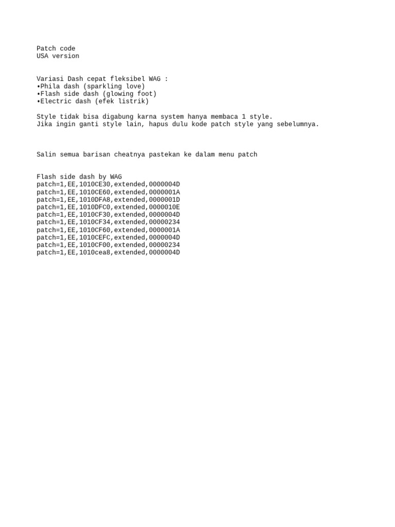 Dash Cepat Fleksibel - Flash Side Dash | PDF