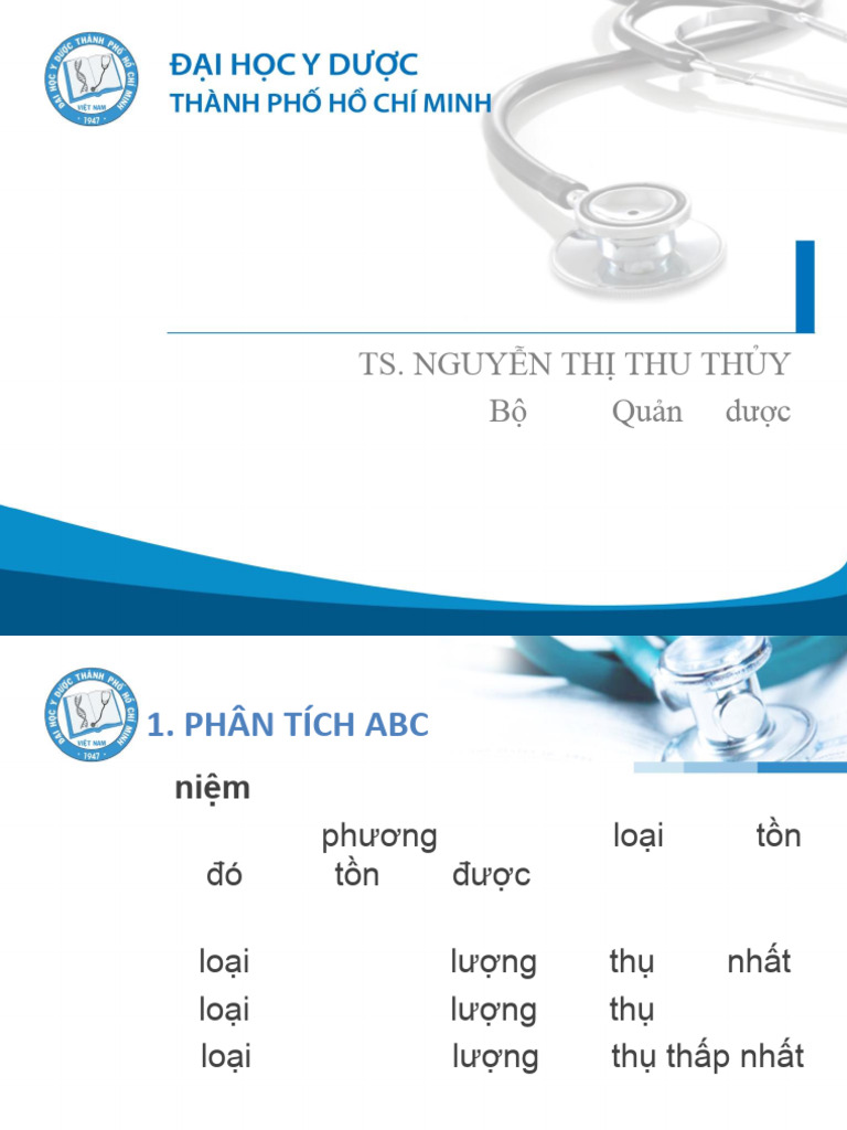 1-Bai Ly Thuyet Phan Tich ABC-VEN | PDF