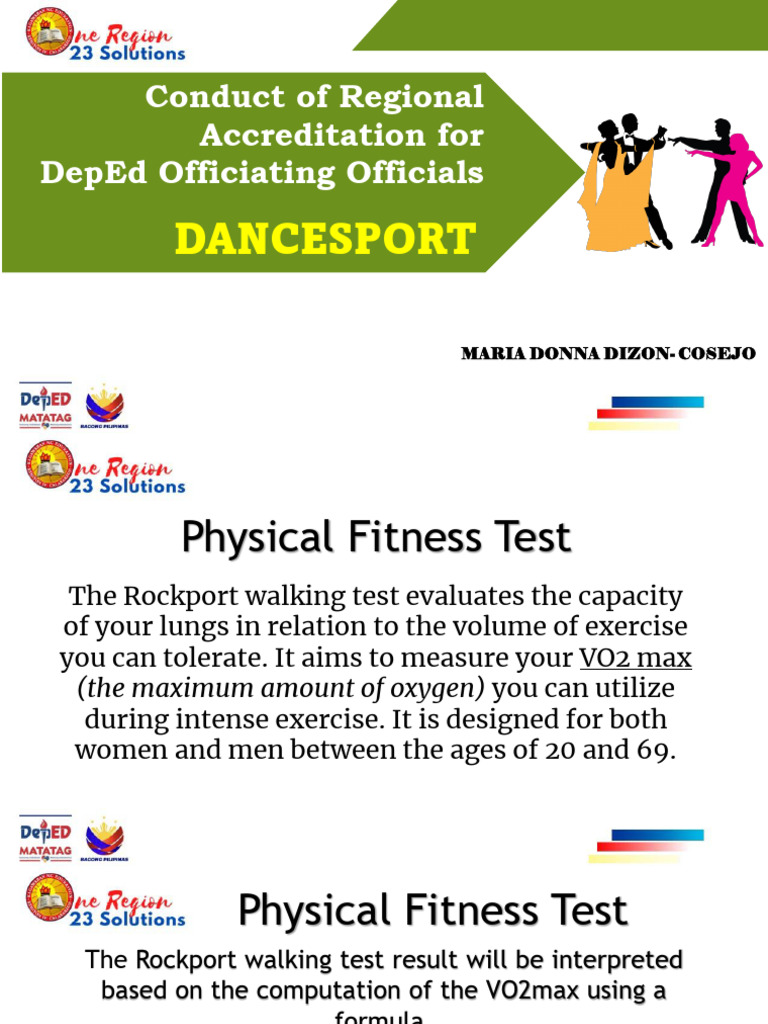 Dancesport Syllabus and Fitness Testing Guide | PDF | Dances | Ballroom ...