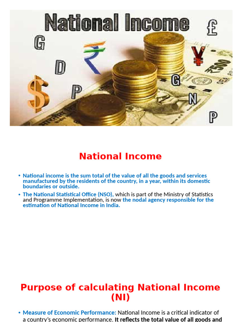 Understanding National Income and Its Measurement | PDF | Gross ...