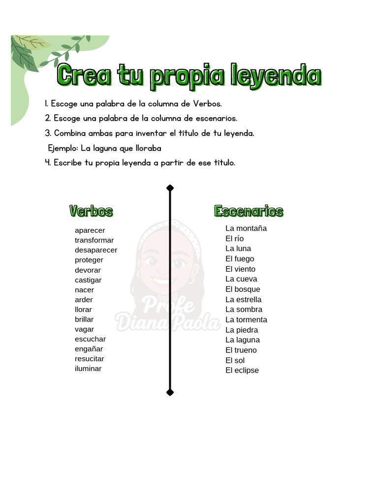 Crea Tu Propia Leyenda | PDF