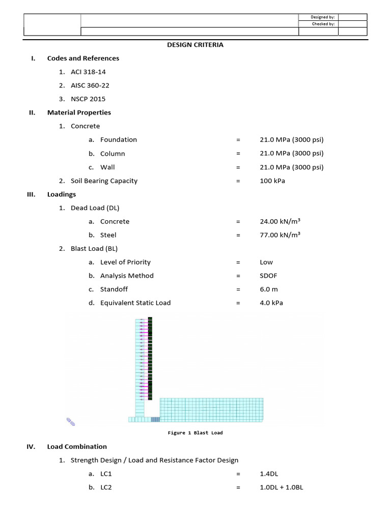 RC Wall Design Analysis Report | PDF | Mechanical Engineering ...